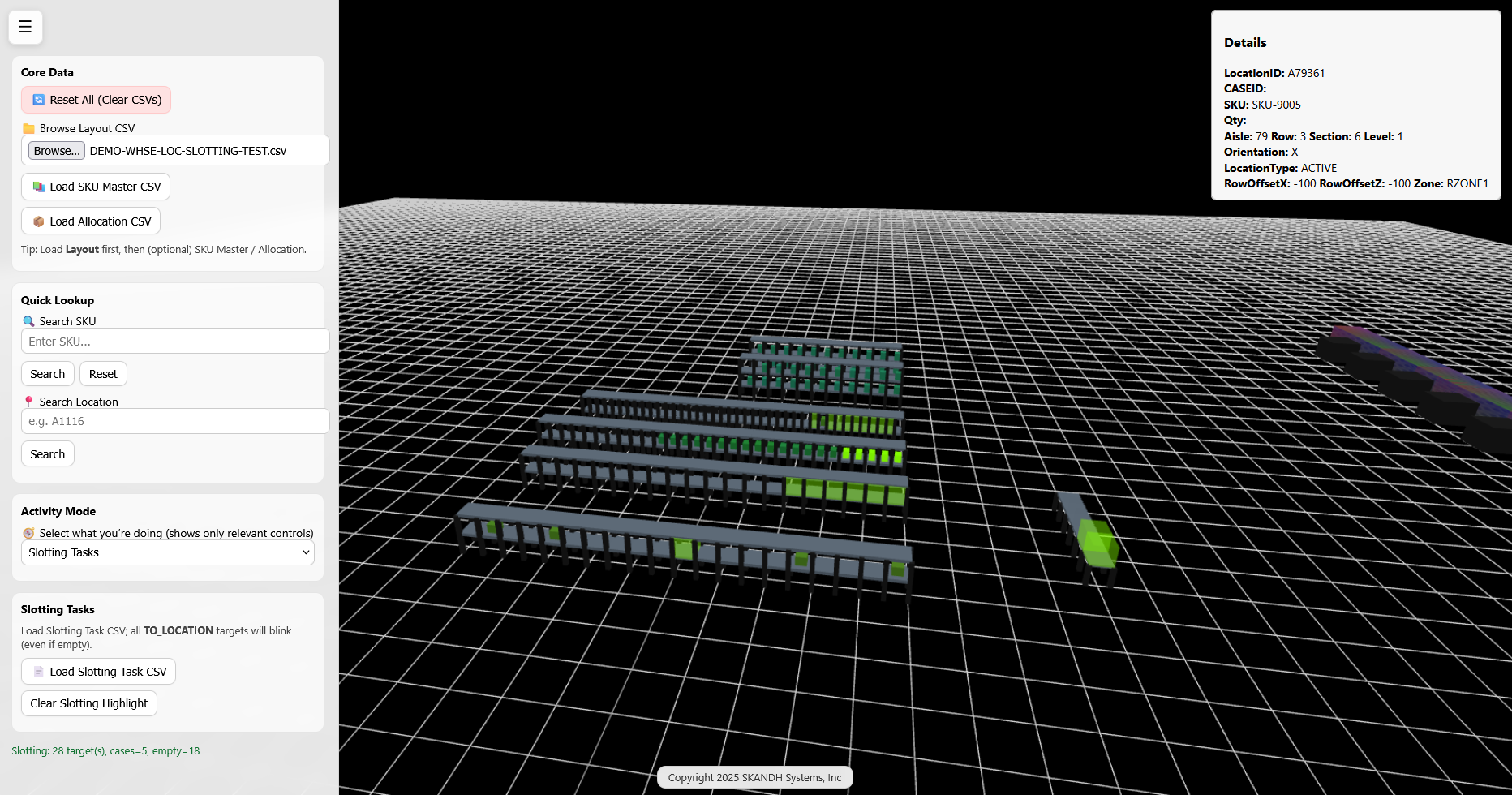 SKANDH CloudSlot – Intelligent Slotting powered by Digital Twin and AI